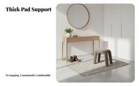 Upholstered Square Stool Luxury Design Household Furniture Comfortable