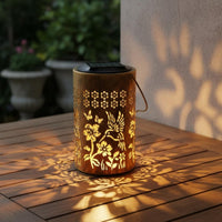 Solar Hummingbird Lantern IP65 Hummingbird Shadow Light Decorative Pattern