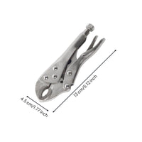 Heavy Duty Locking Pliers Industrial Grade Adjustable Locking Wrench High-Pressure Coil for Plumbers
