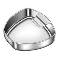 Food-Grade Stainless Steel Vertical Spoon and Spatula Holder for Kitchen Countertop