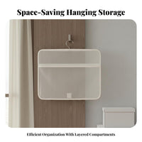 Sock Underwear Organizer Space Saving Hanging Mesh Storage Simple Organizer to Use Closet Underwear Organizer for Students, Adults, Dorm Room