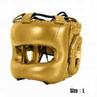 Boxing Headgear Padded Sparring Headgear Ear Coverage Full Coverage Boxing Helmet
