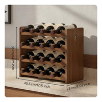 Freestanding Beverage Organizer Elegant Design Countertop Bottle Display Countertop Beverage Display for Dining Room