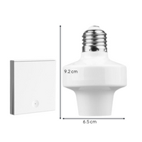 E27 Remote Light Holder: Dimmable
