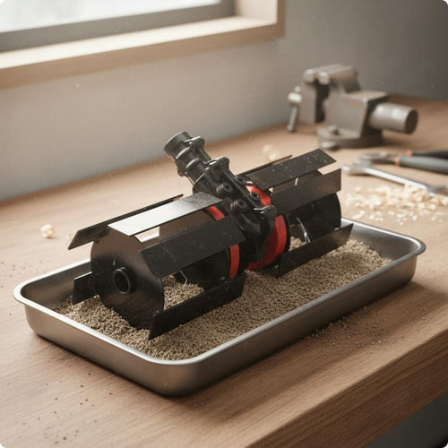 Garden Tiller Attachment Multi-Function Weeding Wheel Wide Compatibility