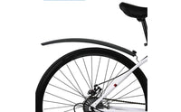 700 Mm Wheel Bike Fenders Sleek Design Quick Release Cycle Mudguards High Toughness Quick Release Cycle Mudguard for Wet Roads, Commuting