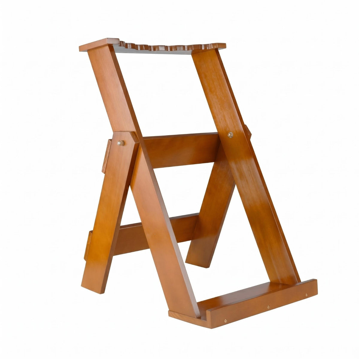 Wood Golf Bag Rack Multifunctional Wooden Golf Display Stand Freestanding