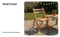 Foldable Design Wooden Folding Chair Space-Saving Collapsible Backrest Stool Multifunctional Portable Wooden Stool No Installation Required for Children, Fishermen, Fishing, Restaurant, Camping, Garden