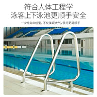 304 Stainless Steel Triangular Square Pool Ladder