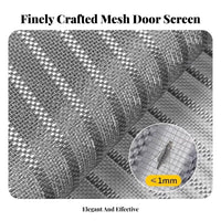 attracting Closure Door screen Handsunrestricted Entry automatic fastening Door screen for Patio, Deck