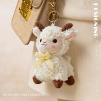 Xinjiang Little Sheep Plush Toy Stuffed Sheep Doll Pendant Keychain Cultural Tourism Souvenir Gift Wholesale