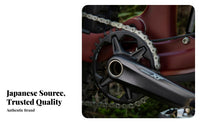 12 Mountain Bike Groupset Hyperglide+ 1x12 Speed Bike Transmission Set Rapidfire Plus Mountain Bike Drivetrain Kit for Biking Enthusiasts, Trail