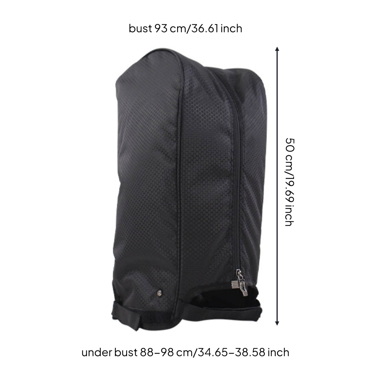 Golf Bag Cover Padded Golf Bag Cover with Zipper Zippered for Golfers, Travel