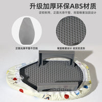 Second Generation Folding Ironing Board Desktop ABS Mini Ironing Pad for Shoulder and Collar Small Ironing Sleeve Board