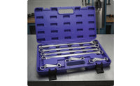7 Pieces Alignment Wrench Set Molded Case Camber Wrench Set Fitted Insert