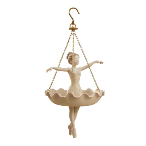 Ballet Dancer Hanging Planter Decorative Ballerina Planter Lightweight
