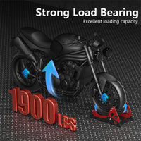 Motorcycle Front and Rear Wheel Stand Parking Rack