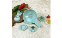 Detachable Funnel with Attachments Long-Handled Plastic Funnel Set Easy to Clean Food Grade for Bottle Filling, Canning