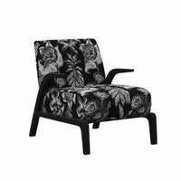 Woven Rope Armchair Wabi-Sabi Design Accent Chair Minimalist Aesthetic Sturdy Wood Frame for Homeowners, Living Room