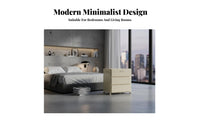 3-Tier Round Cabinet Light Luxury Aesthetic Round Multi-Tier Side Table Modern Design Raised Border Top for Homeowners