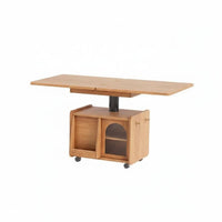 elevateTop Coffee Table Multi-Functional Living Room Furniture With casters Hidden Storage for Apartment Dwellers, Home Workers