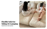 Transformable Floor Lounger Soft and Comfortable Transformable Floor Bed Lightweight Removable Cover for Young Adults