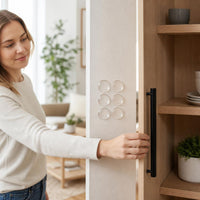 Silicone Door Handle Bumper, Self-Adhesive Wall Protector for Door Knobs, Cabinets, and Refrigerators, Anti-Collision Pad