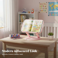 Adjustable Desktop Bookstand Foldable Adjustable Book Easel Multi-Functional