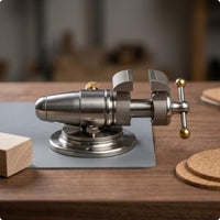 Small Bench Vise Silver-Finished Table Vise Tabletop Hardware Tool for Craft Work