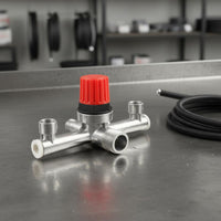 Direct Connection Air Compressor Pressure Control Bracket Multiple Outlets Air Pump Valve Assembly Bracket Pneumatic Component for Workshop