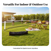Foldable Portable Pickleball Net Easy Setup Pickleball Net Set Long-Lasting Sports Equipment Stable Frame for Beginners, Coaches, Athletes, Outdoor, Indoor, Backyard, Driveway