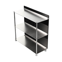 3-Tier Stainless Steel Desktop Organizer Rack