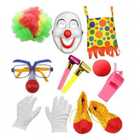 Clown Costume Prop Performance Novelty Clown Accessory Party Item Reusable Brightly Colored