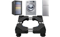 Mini Fridge Stand with Mat Adjustable Mini Fridge Stand Easy-to-Install