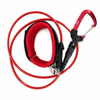 Freediving Wrist Lanyard Compact Lanyard with Padded Cuff Comfortable Leash for Divers