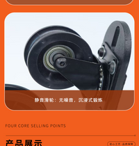 Adjustable Forearm Strength Trainer with Rope for Desk Use