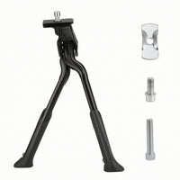 Double Leg Bike Kickstand Anti Slip Center Stand for Commuters, Outdoor Parking, Garage Storage