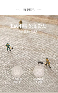 蓝色包豪斯卧室地毯床边毯2025新款轻奢高级现代主卧床下房间地垫 典雅条纹-01床边毯 60x160cm「升级三防圈绒材质」