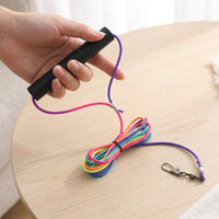 Parrot Harness and Parrot Leash with Long Flying Rope, Bird Flying Leash for Outdoor Walking, Adjustable Bird Containment Kit