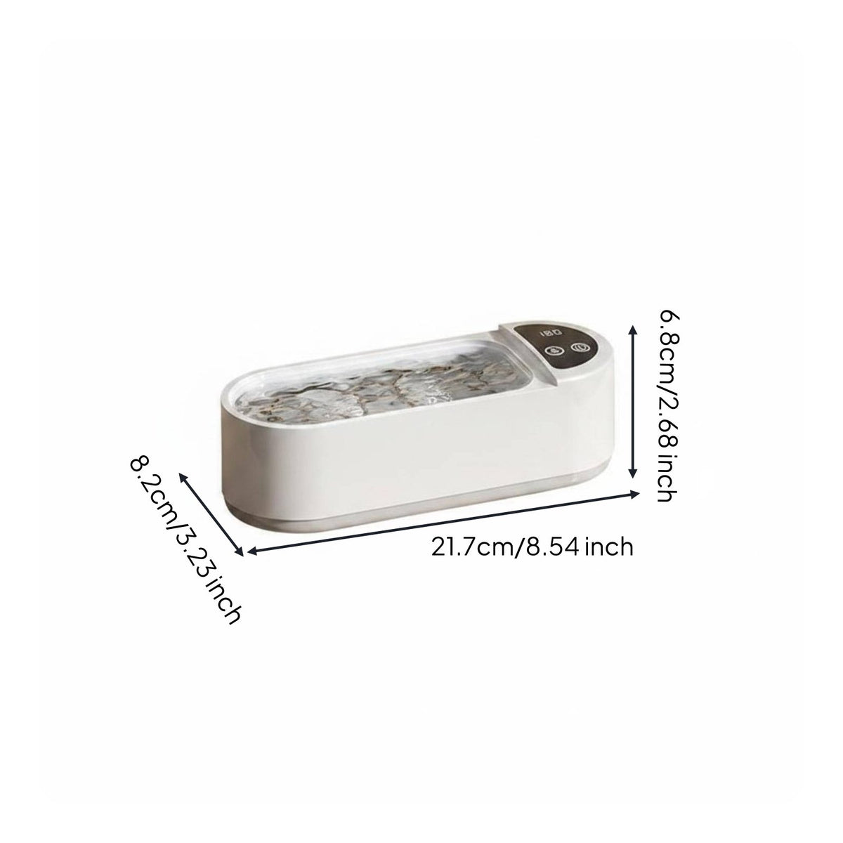 Portable High-Frequency Cleaner Adjustable Timer Jewelry Cleaner Machine