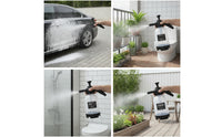 Handheld Pump Dispenser Manual Dispenser with Side Grip for Household Cleaning