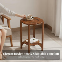 Foursegment Designblade Foursegment Design Table Rattan Woven Design Household Furniture With Storage Space Glass Top