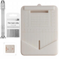12 PCS Polymer Clay Earring Hole Drilling Guide, Jewelry Making Tool