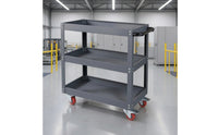 Heavy Duty Rolling Tool Cart Metal Mechanic Tool Cart Long-Lasting Rust Resistant for Mechanics, Repair Shop