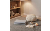 Soft and Warm Iyengar Exercise Prop Blanket Reversible Non-Shedding Exercise Blanket Cozy Easy to Fold for Meditation, Restorative Practice