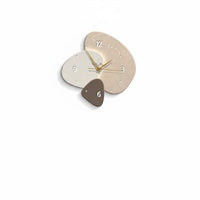 Modern Decorative Timepiece Silent Movement Irregular Shape Clock for Bedroom
