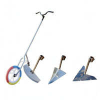 Wheel Hoe Lightweight Manual Weeder Metal Frame for Garden, Field