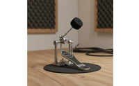 2 Pieces Black Felt Beater Head Long-Lasting Pedal Beater Head Music Accessory for Performance, Practice