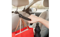 2 Pieces Foam-Padded Car Seat Back Hook Toolcomplimentary Headrest Hook Heavy-Duty Headrest Hanger Space-Saving for Commuters