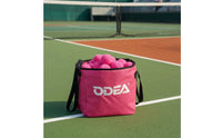 Foldable Tennis Ball Bag Zippered Tennis Ball Storage Bag Oxford Breathable for Coaches, Practice